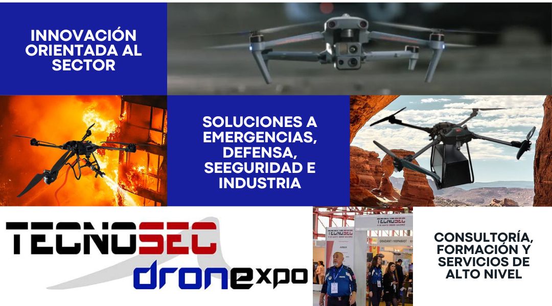 Imagen del artículo DUS Dron Global en TECNOSEC + DRONExpo 2025: presentamos nuestras soluciones más innovadoras en seguridad, logística y rescate