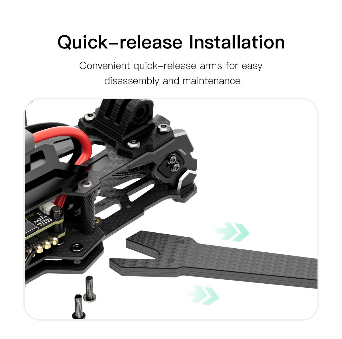 Imagen del GEPRC Vapor-D6 Analog FPV Drone