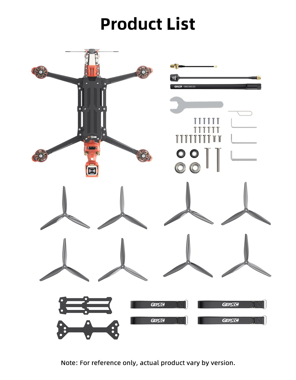 Imagen del GEPRC MOZ7 V2 Analog Long Range FPV Drone