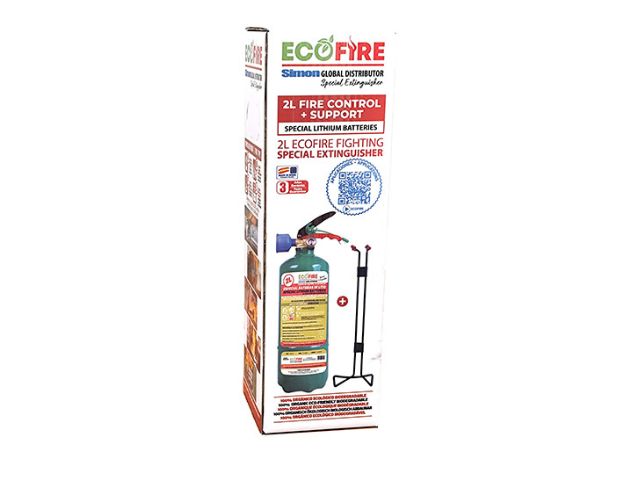 Imagen del extintor especial Ecofire 2L