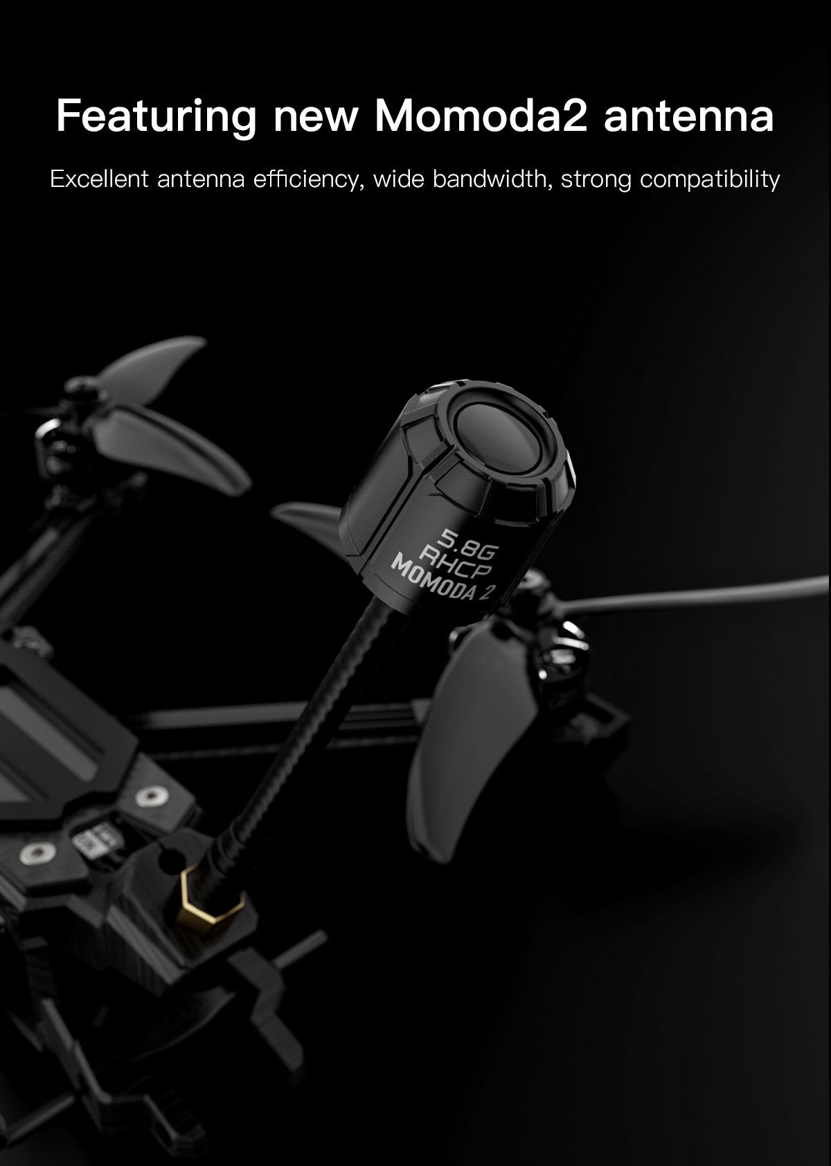 Imagen del GEPRC Vapor-D6 Analog FPV Drone