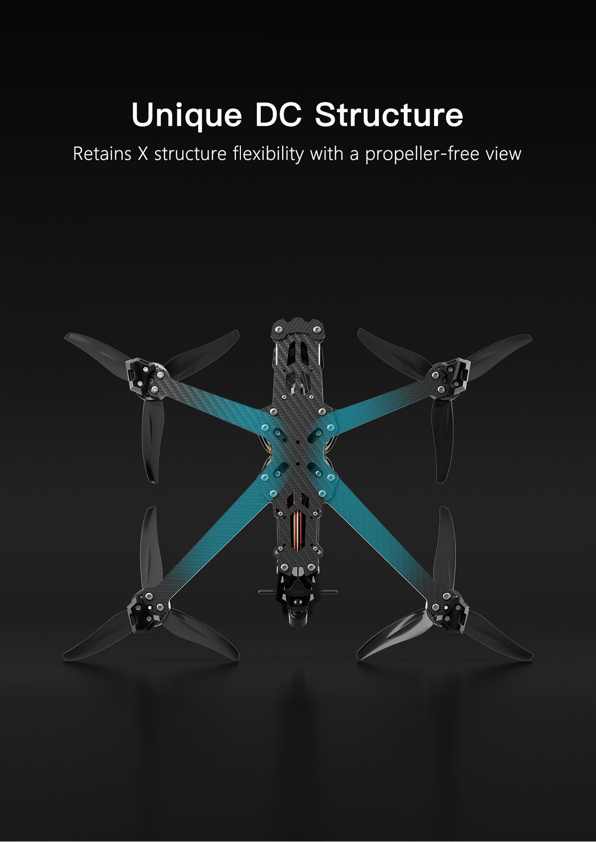 Imagen del GEPRC Vapor-D5 Analog FPV Drone
