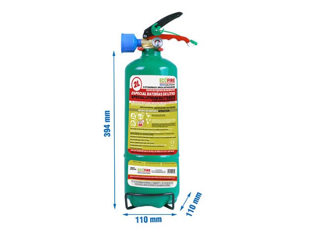 Imagen del extintor especial Ecofire 2L