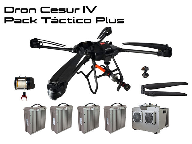Imagen del Pack Táctico Plus del dron Cesur IV