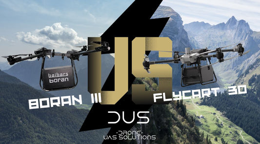 Imagen del dron Boran III vs FlyCart 30