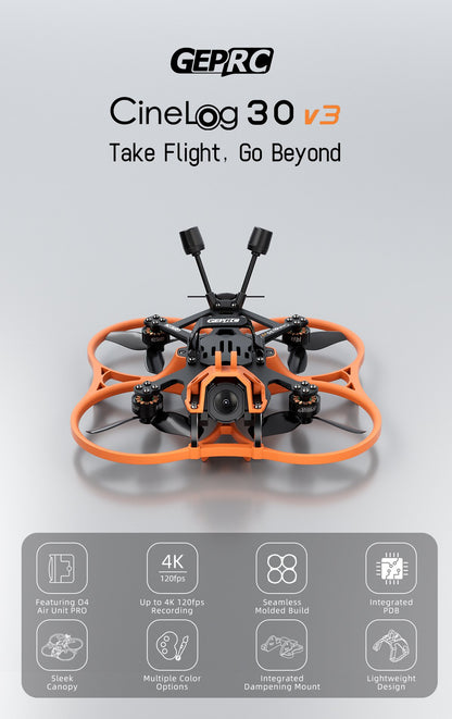 Imagen del GEPRC Cinelog30 V3 O4 Pro Quadcopter