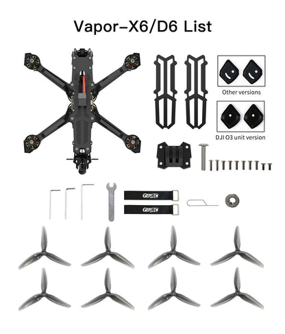 Imagen del GEPRC Vapor-D6 Analog FPV Drone