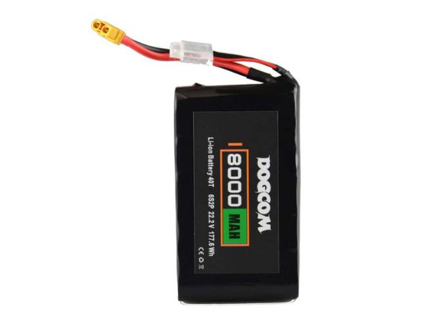 DOGCOM 21700 Batería Li-ion 8000mAh 6S2P 22.2V