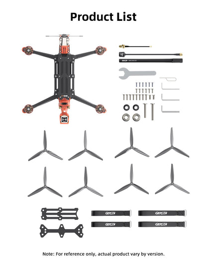 Imagen del GEPRC MOZ7 V2 Analog Long Range FPV Drone