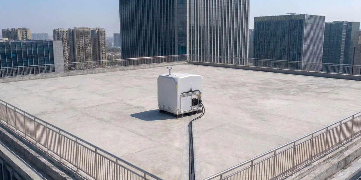 Imagen del DJI DOCK 4 – Estación autónoma para operaciones con drones
