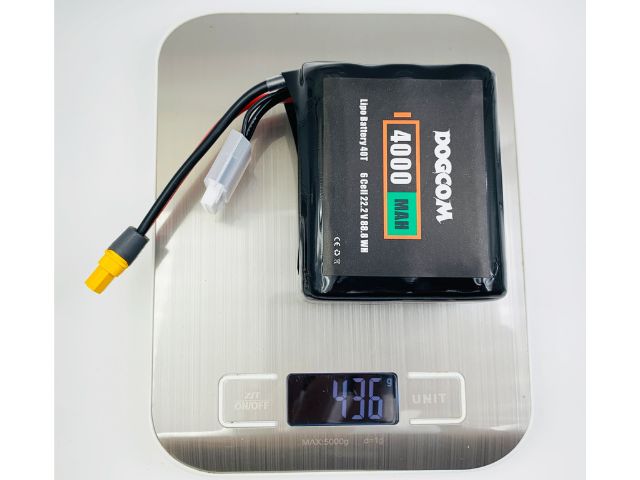DOGCOM 21700 - Batería Li-ion 10000mAh 6S2P 22.2V