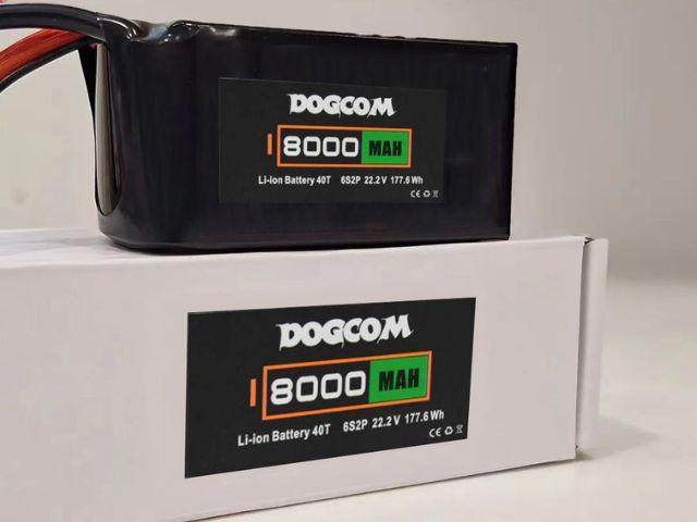 DOGCOM 21700 Batería Li-ion 8000mAh 6S2P 22.2V