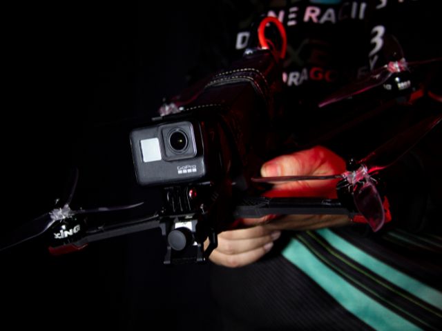 Imagen del Dron de filmación y larga distancia FPV