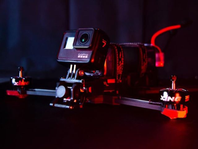 Imagen del Dron de filmación y larga distancia FPV