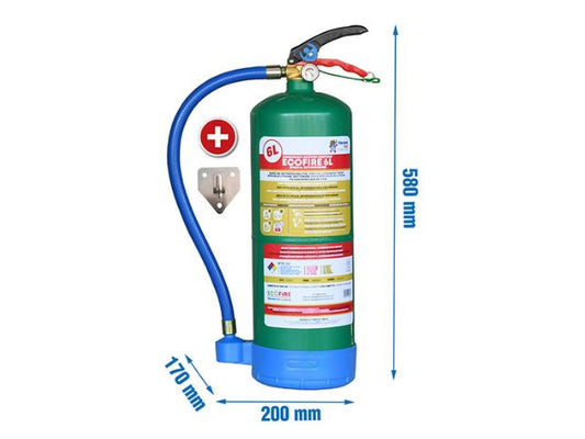 Imagen del extintor especial de combate Ecofire 6L
