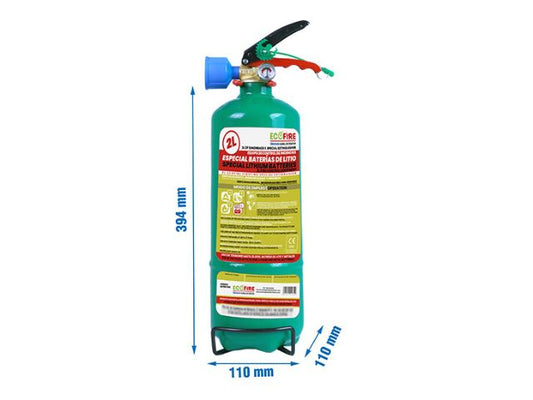 Imagen del extintor especial Ecofire 2L