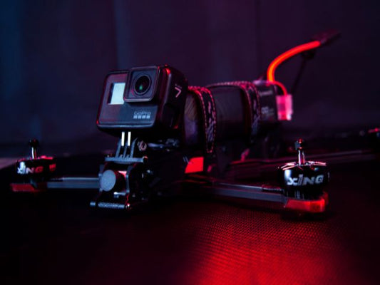 Imagen del Dron de filmación y larga distancia FPV