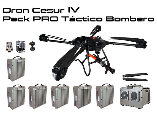 Imagen del Dron Cesur IV Pack Pro Táctico Bombero