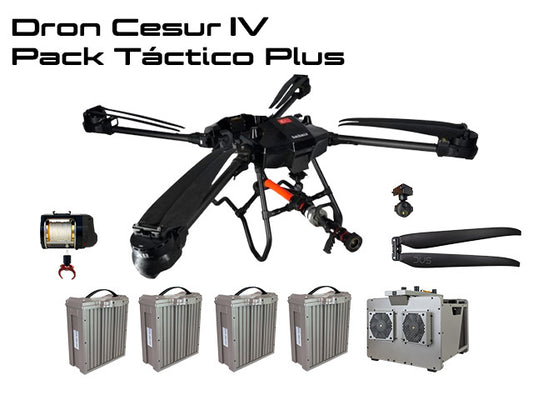 Imagen del Pack Táctico Plus del dron Cesur IV