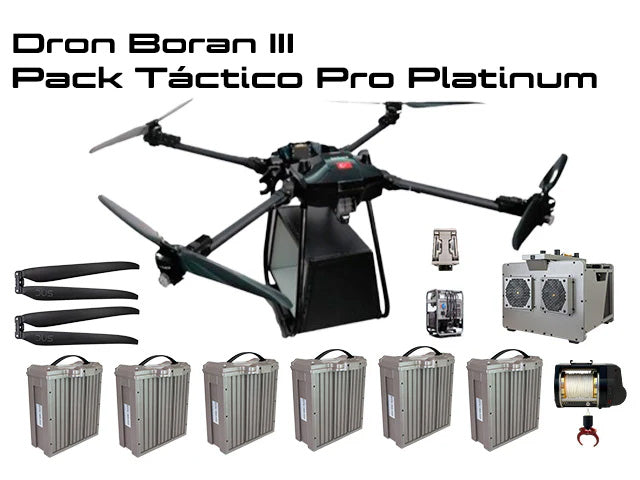 Imagen del Dron Boran III - Pack Táctico Pro Platinum