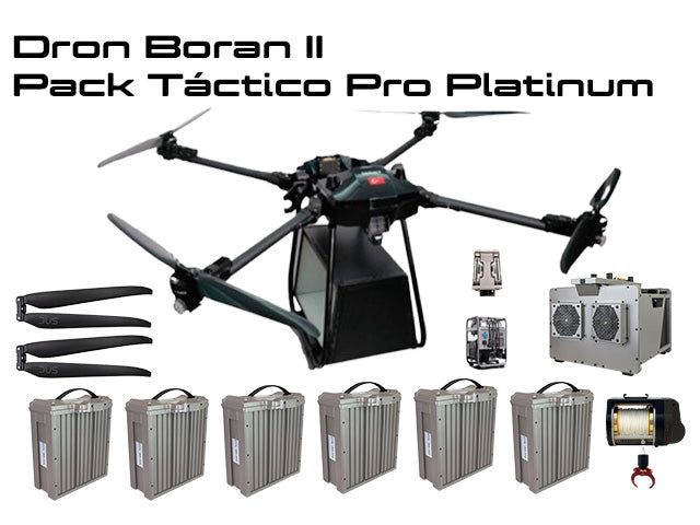 Imagen del Dron Boran II Pack Táctico Pro Platinum