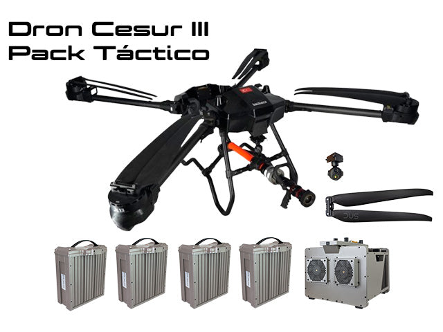 Imagen del Pack Táctico del dron Cesur III