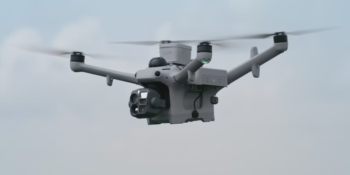 Vídeo del DJI DOCK 4 – Estación autónoma para operaciones con drones