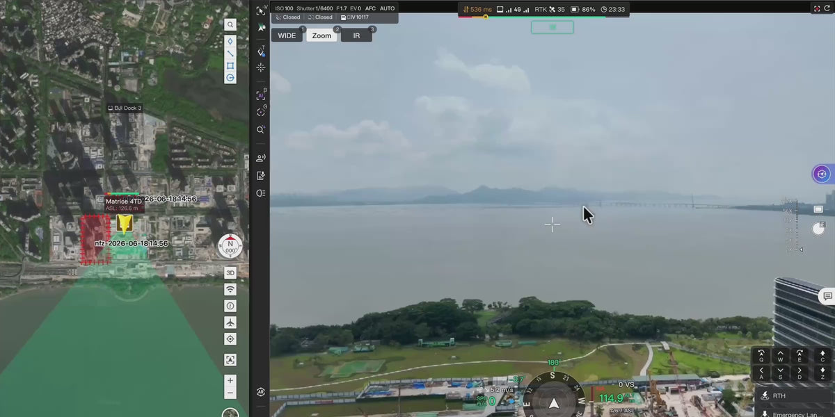 Vídeo del DJI DOCK 4 – Estación autónoma para operaciones con drones