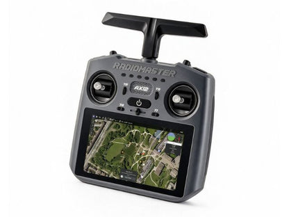 Imagen del RC CON PANTALLA IPS DE ALTO BRILLO – Emisora para Drones ELRS 2,4 GHz con Pantalla Táctil HD